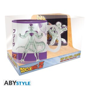 DRAGON BALL - Goku Frieza - Gift Set Mug Heat Change 460ml + Coaster ABYPCK200