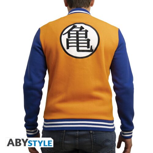 Alternative view of ABYROL024 DRAGON BALL - Premium Jacket - "Kame symbol" Men orange/blue