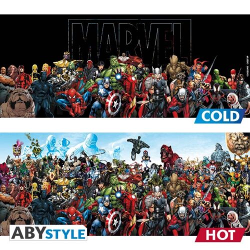 Alternative view of ABYMUG641 - MARVEL - Mug Heat Change - "Marvel Heroes"