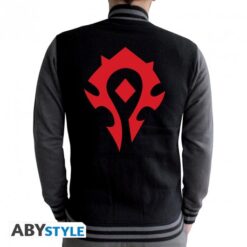 Alternative view of ABYSWE077 - WORLD OF WARCRAFT - Jacket - "For the Horde." Unisex black/dark grey