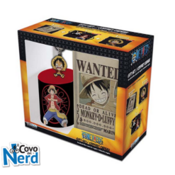 One Piece | Gift Set con Tazza da The + Portachiavi + Notebook A6