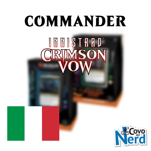 MTG - Innistrad: Innistrad: Crimson Vow Commander Deck Display (2 mazzi) - ITA