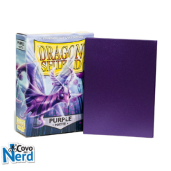 60 Dragon Shield Sleeves Japanese Size - Matte Purple