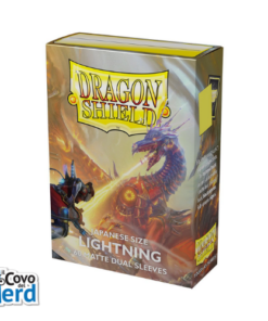 Dual Matte Lightning Japanese Sleeves (60) Dragon Shield