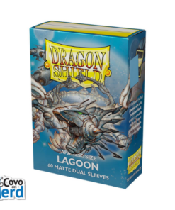 Dual Matte Lagoon Japan Sleeves (60) Dragon Shield