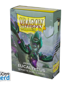 Dual Matte Eucalyptus Japanese Sleeves (60) Dragon Shield