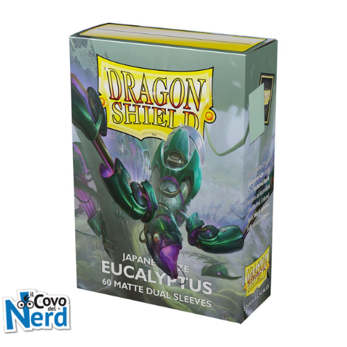 Dual Matte Eucalyptus Japanese Sleeves (60) Dragon Shield