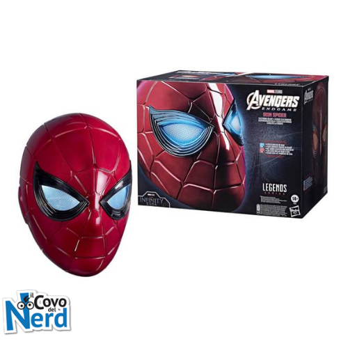 Marvel - LEGENDS SERIES - Casco elettronico Iron SPIDER-MAN