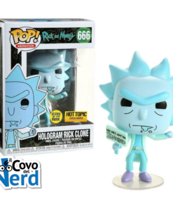 Pop Funko Rick e Morty - Hologram Rick Clone (Glows in the Dark) 666