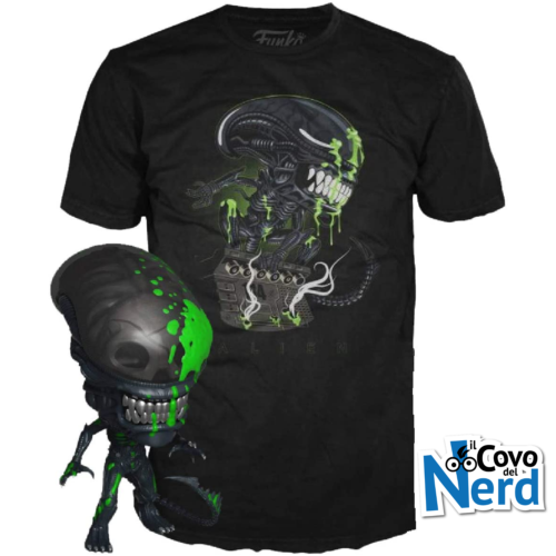 Alternative view of Pop Funko Alien Tee Box 40th Xenomorph Heo Exclusive Size M Shirts