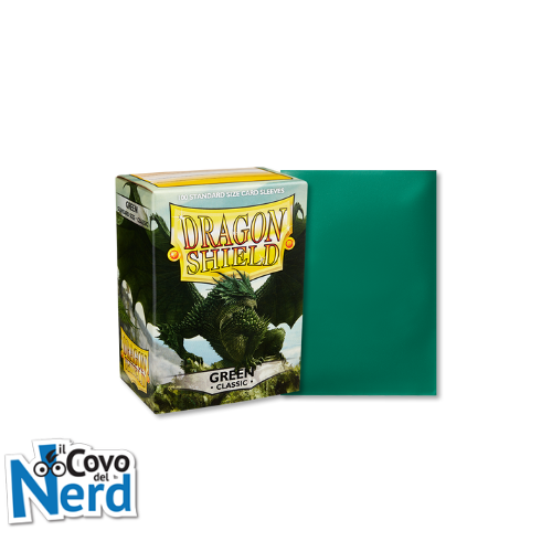 Classic Green Sleeves - Dragon Shield Standard (100)