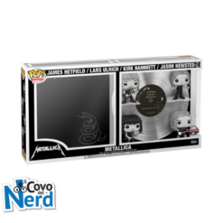 ROCKS - Album Deluxe - POP FUNKO VYNIL FIGURE - Metallica (B&W) Album 18