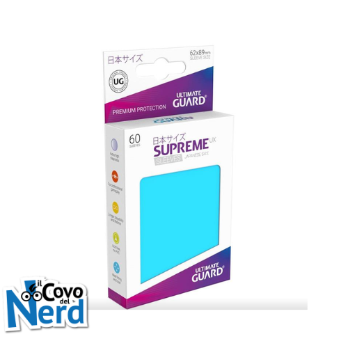 Ultimate Guard - Premium Protection - Supreme - 60 Sleeves - Light Blue