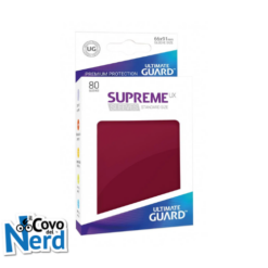 Ultimate Guard - Premium Protection - Supreme - 80 Sleeves - Burgundy