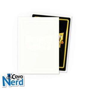 Matte White Sleeves Standard (100) Dragon Shield