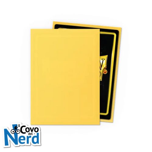 Matte Yellow Standard Sleeves (100) Dragon Shield