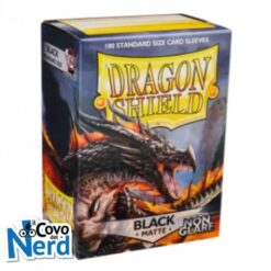 100 Dragon Shield Sleeves - Matte Black Non Glare
