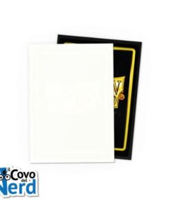 Dual Matte Snow Japanese Sleeves (60) Dragon Shield