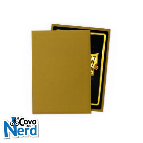 Matte Gold Japanese Sleeves (60) Dragon Shield