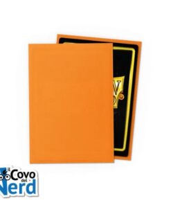 Matte Orange Japanese Sleeves (60) Dragon Shield
