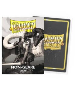100 Dragon Shield Sleeves - Matte non Glare Clear