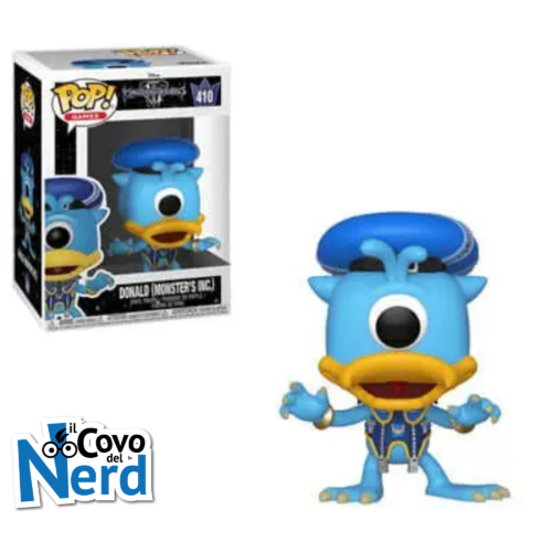 Pop Funko Kingdom Hearts 3 - Donald (Version Monsters and Co.) 410