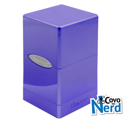 Ultra Pro - Satin Tower Deck Box - Hi-Gloss Amethyst
