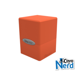 Ultra Pro - Satin Cube Deck Box - Pumpkin Orange