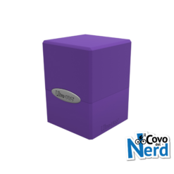 Ultra Pro - Satin Cube Deck Box - Royal Purple