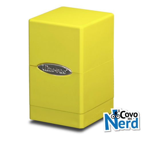 Ultra Pro - Satin Tower Deck Box - Lemon Yellow