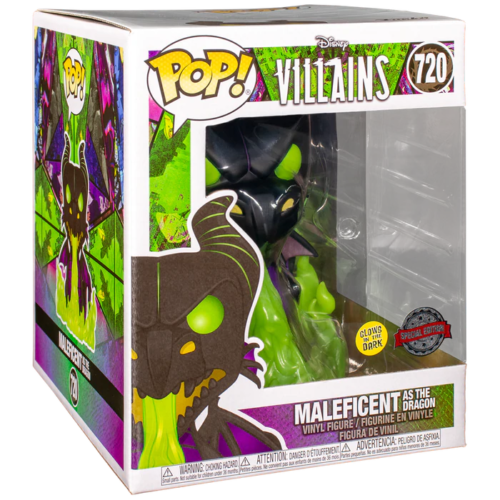 Alternative view of DELUXE: VILLAINS - POP FUNKO VYNIL FIGURE - MALEFICENT DRAGON