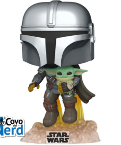 Funko POP! Star Wars: The Mandalorian - The Mandalorian w/The Child 402