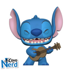 Alternative view of DISNEY: LILO & STITCH - POP FUNKO VINYL FIGURE STITCH WITH UKULELE 1044