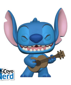 Alternative view of DISNEY: LILO & STITCH - POP FUNKO VINYL FIGURE STITCH WITH UKULELE 1044