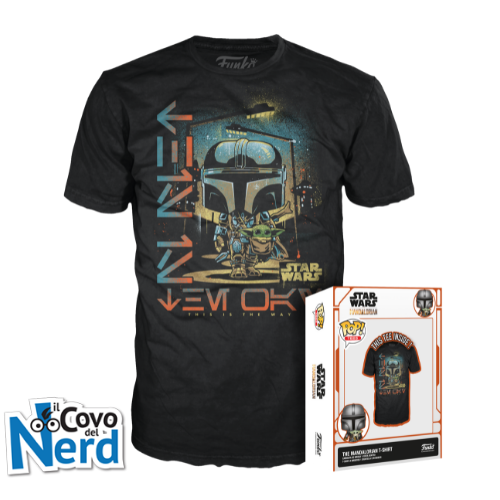 Boxed Tee - The Mandalorian & Child The Alley Way