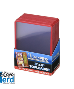 Red Toploader - Ultra Pro - 3"x4"