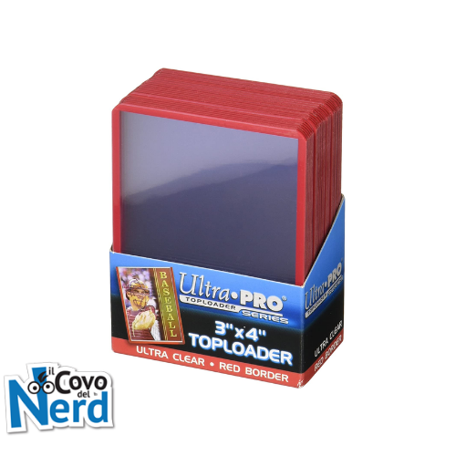 Red Toploader - Ultra Pro - 3"x4"