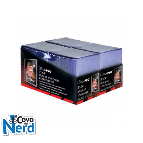 Regular Toploader & Card Sleeves - Ultra Pro - 3"x4" - 200 Count Retail Pack