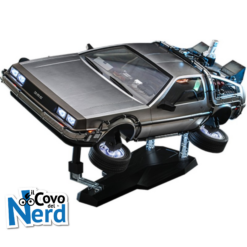 Back to the Future Movie Masterpiece Vehicle 1/6 DeLorean Time Machine 72 cm