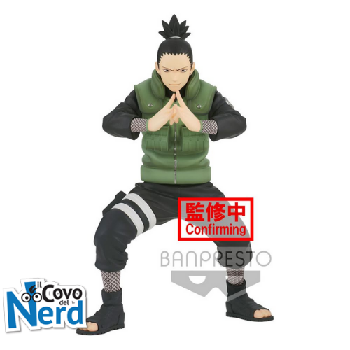 Naruto Shippuden - Vibration Stars - Nara Shikamaru - BANPRESTO Statua 17CM
