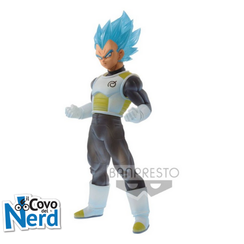 Dragon Ball Super - Clearise - Super Saiyan God Super Saiyan Vegeta - BANPRESTO Statua 19CM