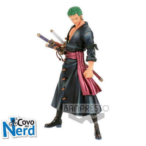 One Piece - DXF Figure - The Grandline Series - Wanokuni Vol.1 - Roronoa Zoro - Statua 12CM