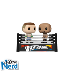 John Cena and The Rock - WWE - Pop Funko Vinyl Figure - DAMAGED BOX