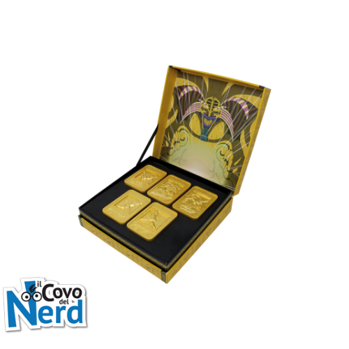 Exodia the Forbidden One 24k Gold Plated Ingot Set