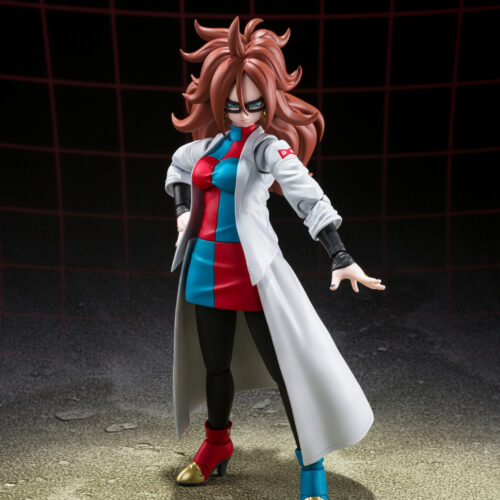 Alternative view of Dragon Ball FighterZ S.H. Figuarts Action Figure Android 21 (Lab Coat) 15 cm