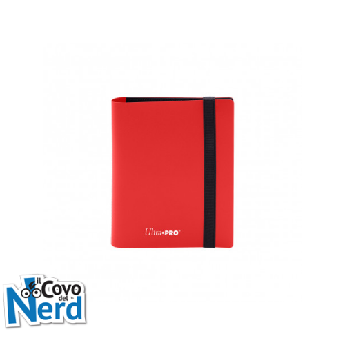Ultra PRO - Eclipse - 2-Pocket PRO-Binder - 80 Cards - Red