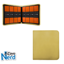 Ultra PRO - Eclipse - 12-Pocket PRO-Binder Zippered - 480 Cards - Yellow