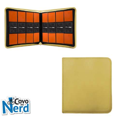 Ultra PRO - Eclipse - 12-Pocket PRO-Binder Zippered - 480 Cards - Yellow