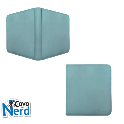 Ultra PRO - Eclipse - 12-Pocket PRO-Binder Zippered - 480 Cards - Cyan