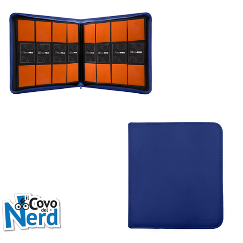 Ultra PRO - Eclipse - 12-Pocket PRO-Binder Zippered - 480 Cards - Blue